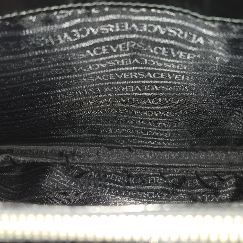 Versace Nylon & Patent Leather tote - Picture 12 of 16